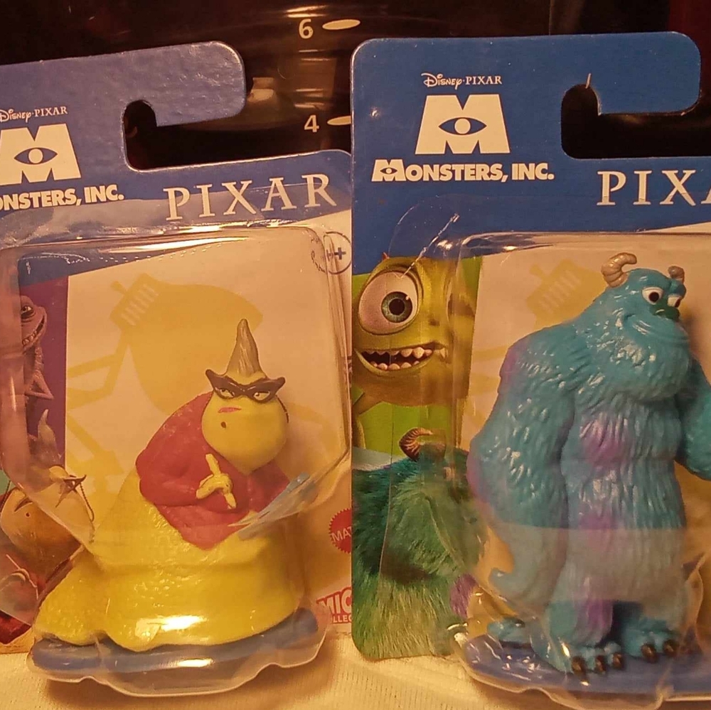 Monsters inc action figures 4 total